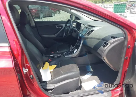 2016 Hyundai Elantra Limited z USA, uszkodzony, nr VIN 5NPDH4AE6GH654865